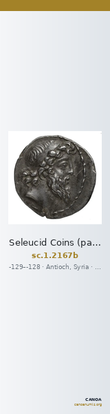 Seleucid Coins (part 2) 2167b — CANOA