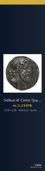 Seleucid Coins (part 2) 2167b — CANOA