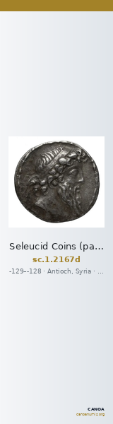 Seleucid Coins (part 2) 2167d — CANOA