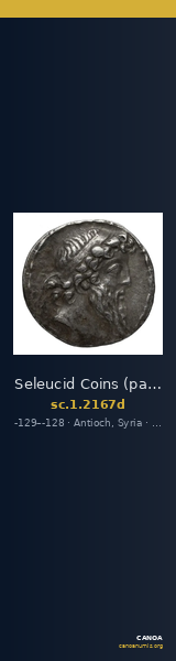 Seleucid Coins (part 2) 2167d — CANOA