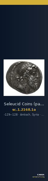 Seleucid Coins (part 2) 2168.1a — CANOA