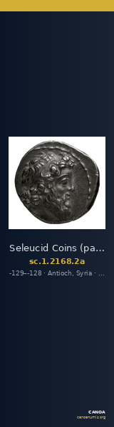 Seleucid Coins (part 2) 2168.2a — CANOA