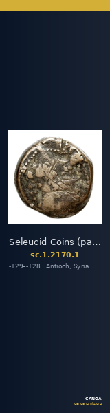 Seleucid Coins (part 2) 2170.1 — CANOA