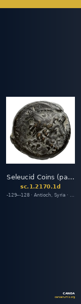 Seleucid Coins (part 2) 2170.1d — CANOA