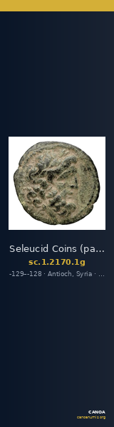 Seleucid Coins (part 2) 2170.1g — CANOA