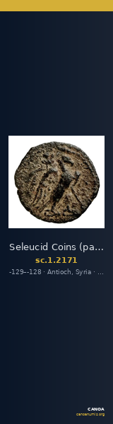 Seleucid Coins (part 2) 2171 — CANOA
