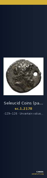 Seleucid Coins (part 2) 2178 — CANOA
