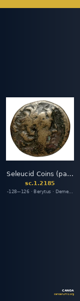 Seleucid Coins (part 2) 2185 — CANOA