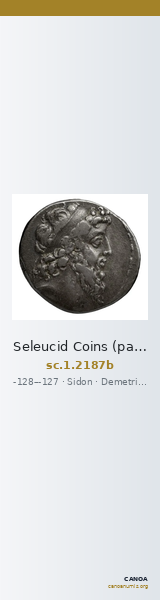 Seleucid Coins (part 2) 2187b — CANOA