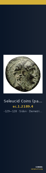 Seleucid Coins (part 2) 2189.4 — CANOA