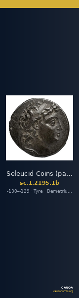 Seleucid Coins (part 2) 2195.1b — CANOA