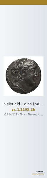 Seleucid Coins (part 2) 2195.2b — CANOA