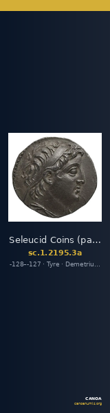Seleucid Coins (part 2) 2195.3a — CANOA