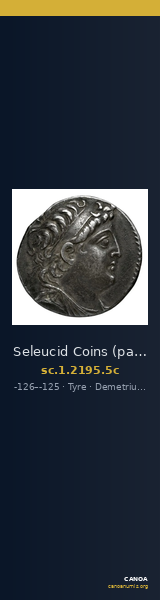 Seleucid Coins (part 2) 2195.5c — CANOA