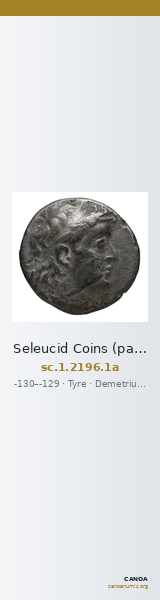 Seleucid Coins (part 2) 2196.1a — CANOA