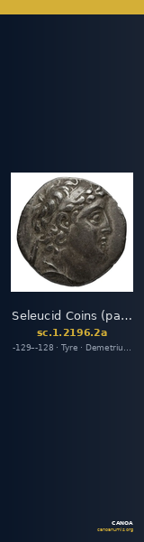 Seleucid Coins (part 2) 2196.2a — CANOA
