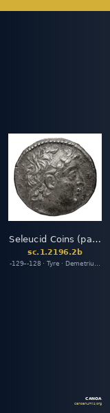 Seleucid Coins (part 2) 2196.2b — CANOA
