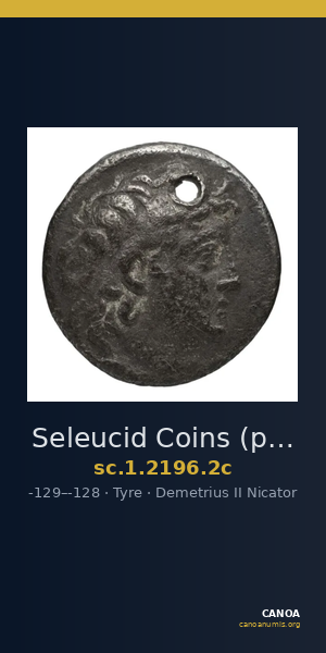 Seleucid Coins (part 2) 2196.2c — CANOA