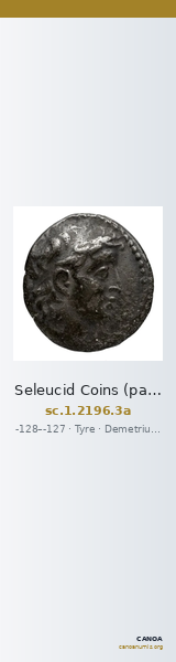 Seleucid Coins (part 2) 2196.3a — CANOA