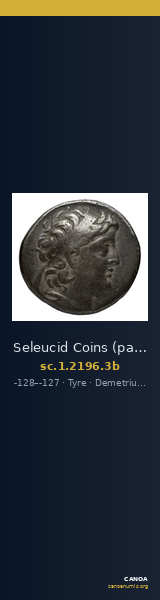 Seleucid Coins (part 2) 2196.3b — CANOA
