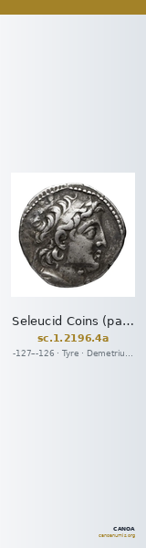 Seleucid Coins (part 2) 2196.4a — CANOA