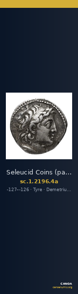 Seleucid Coins (part 2) 2196.4a — CANOA