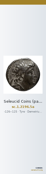 Seleucid Coins (part 2) 2196.5a — CANOA