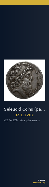 Seleucid Coins (part 2) 2202 — CANOA