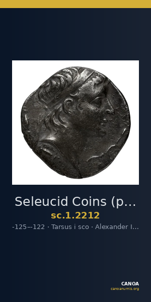Seleucid Coins (part 2) 2212 — CANOA