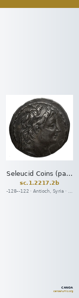 Seleucid Coins (part 2) 2217.2b — CANOA