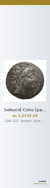Seleucid Coins (part 2) 2219.2d — CANOA