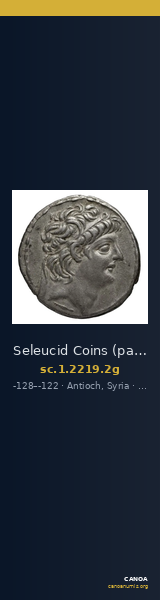 Seleucid Coins (part 2) 2219.2g — CANOA