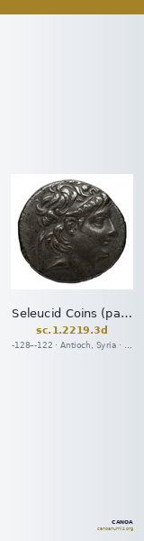 Seleucid Coins (part 2) 2219.3d — CANOA