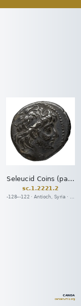 Seleucid Coins (part 2) 2221.2 — CANOA