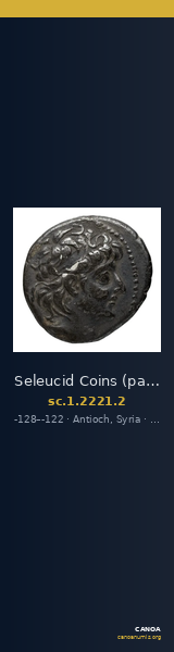 Seleucid Coins (part 2) 2221.2 — CANOA