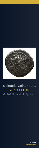 Seleucid Coins (part 2) 2221.3b — CANOA