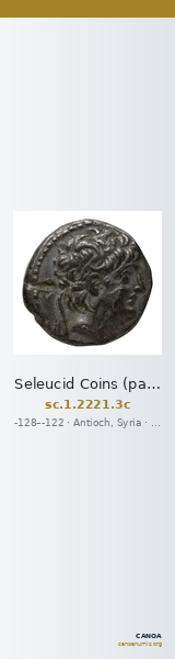 Seleucid Coins (part 2) 2221.3c — CANOA