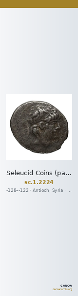 Seleucid Coins (part 2) 2224 — CANOA