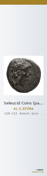 Seleucid Coins (part 2) 2224a — CANOA