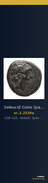 Seleucid Coins (part 2) 2224a — CANOA