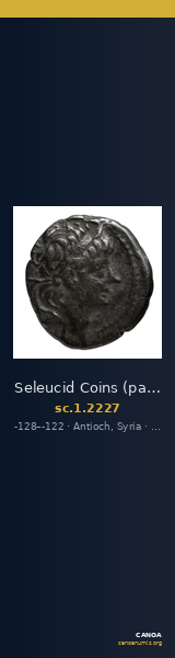 Seleucid Coins (part 2) 2227 — CANOA