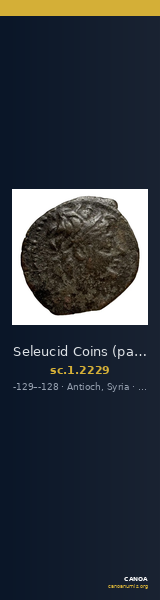 Seleucid Coins (part 2) 2229 — CANOA