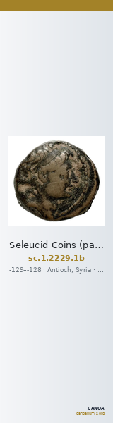 Seleucid Coins (part 2) 2229.1b — CANOA