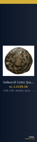 Seleucid Coins (part 2) 2229.1b — CANOA