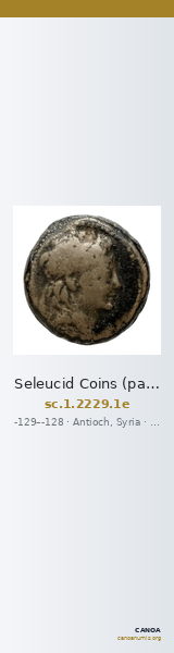 Seleucid Coins (part 2) 2229.1e — CANOA