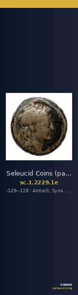 Seleucid Coins (part 2) 2229.1e — CANOA