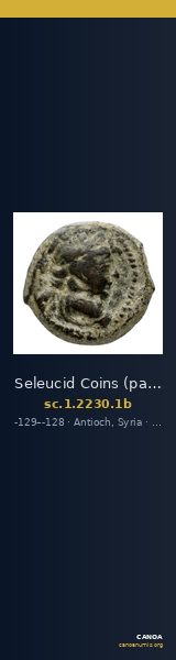 Seleucid Coins (part 2) 2230.1b — CANOA