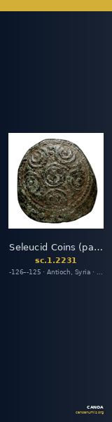Seleucid Coins (part 2) 2231 — CANOA