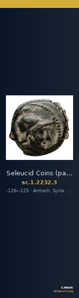 Seleucid Coins (part 2) 2232.3 — CANOA