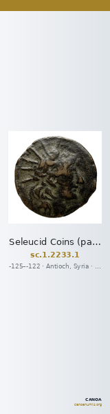 Seleucid Coins (part 2) 2233.1 — CANOA